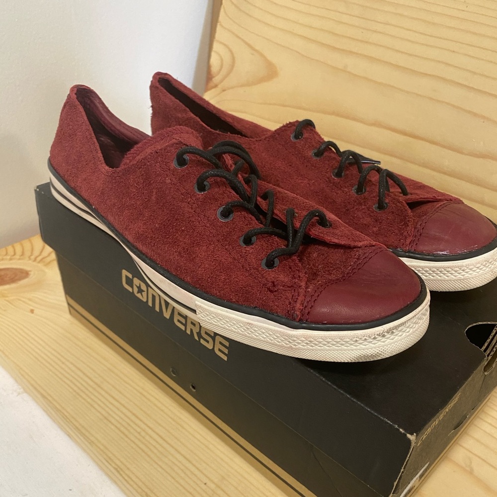 Rare Suede/Leather Converse Oxfords